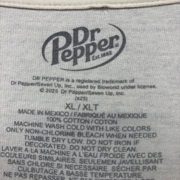 Dr Pepper “I’m a Pepper” Graphic T-Shirt Size Extra Large - Picture 4 of 4
